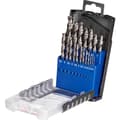 Miniatyrbild 1 av 3: kwb 205920 HSS Metall-spiralborrset 19 delar DIN 338 Cylinderskaft 1 st