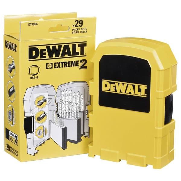 DEWALT DT7926-XJ Metall-spiralborrset 29 delar 29 st