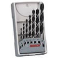 Miniatyrbild 1 av 3: Trä-spiralborr-set 7 delar Bosch Accessories 2607017034 Cylinderskaft 1 set