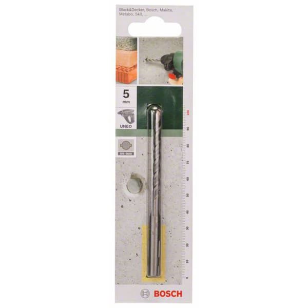 Bosch Accessories 2609256901 Betong-spiralborr 5 mm Total längd 100 mm SDS-Quick 1 st