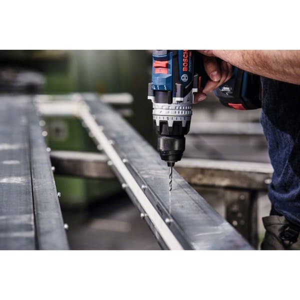 Bosch Accessories 2608577350 HSS Metall-spiralborrset 18 delar DIN 338 Cylinderskaft 1 set