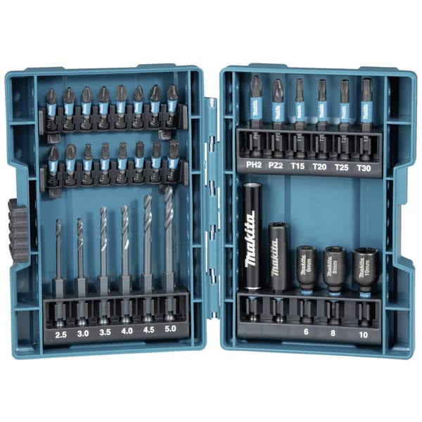 Makita B-66896 33 delar Borr- & bitssats
