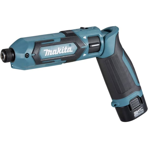 Makita TD022DSE Slagskruvdragare 7.2 V 1.5 Ah Li-Ion inkl. 2x batterier, inkl. väska