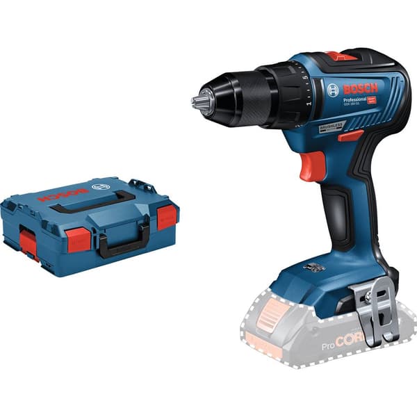 Bosch Professional GSR 18V-55 Solo 06019H5203 Borrskruvdragare batteri 18 V Li-Ion inkl. väska, exkl. batteri/laddare,