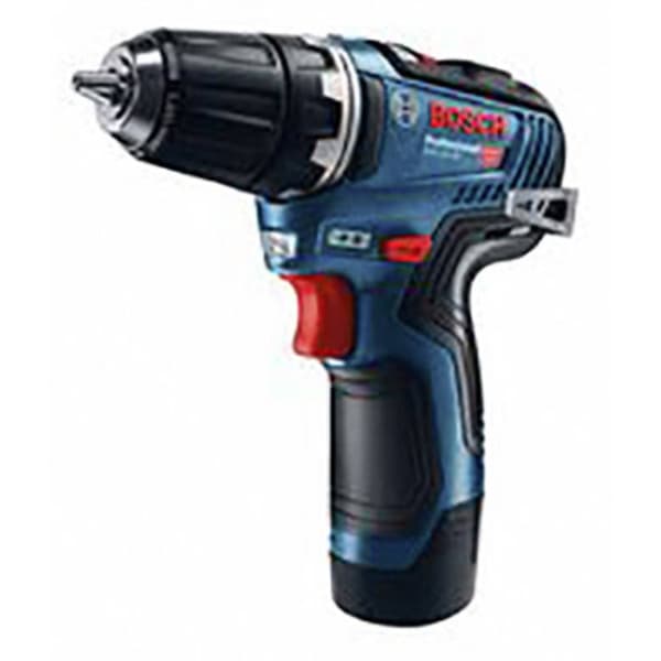 Bosch Professional 06019H8002 Borrskruvdragare batteri 12 V Li-Ion inkl. 2x batterier, inkl. väska