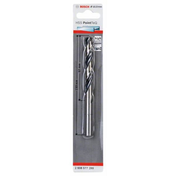 Bosch Accessories 2608577299 Metall-spiralborr 10.50 mm DIN 338 1 st