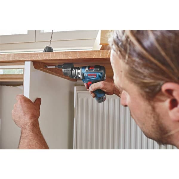 Bosch Professional 06019H3000 Borrskruvdragare batteri 12 V Li-Ion inkl. 2x batterier, inkl. laddare, inkl. Tillbehör,