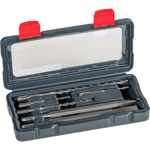 kwb 109166 40CR-stål Mejselset 6 delar 5 mm, 6 mm, 8 mm, 10 mm SDS-Plus 1 set