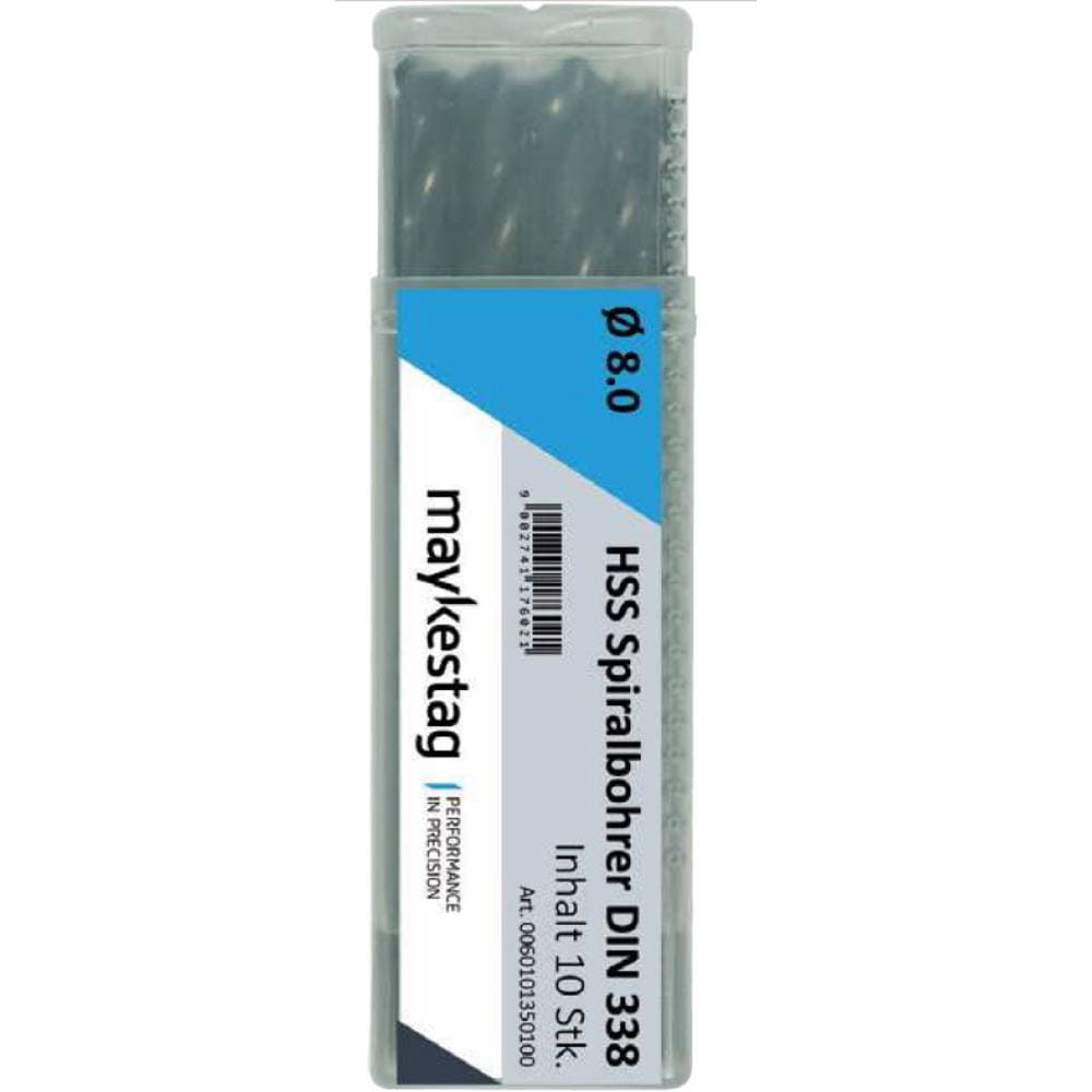 Alpen 0060100095100 HSS Spiralbor 0.95 mm Samlet længde 32 mm DIN 338 10 stk