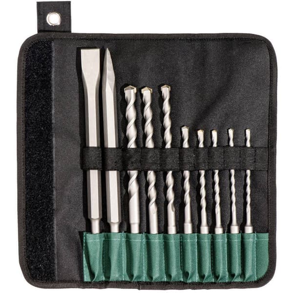 Metabo 630824000 Betong-spiralborr set 10 delar 5 mm, 5.5 mm, 6 mm, 7 mm, 8 mm, 10 mm, 12 mm, 14 mm 10 st