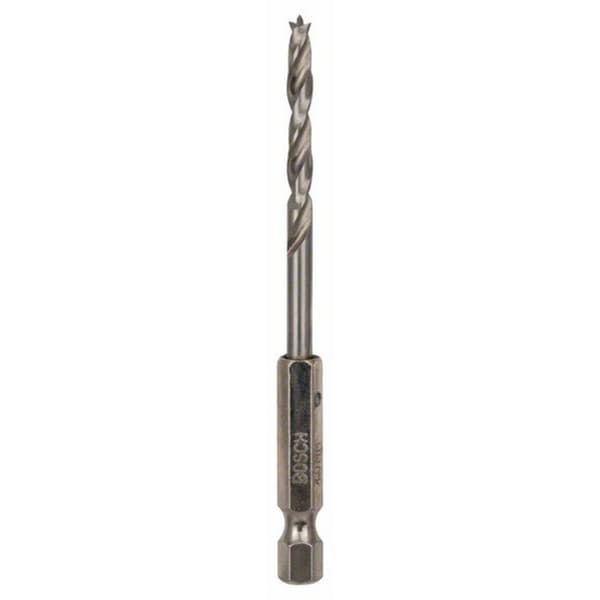 Bosch Accessories 2608595520 Trä-spiralborr 4 mm Total längd 88 mm 1/4 1 st