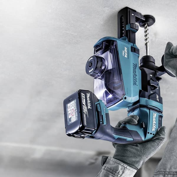 Makita SDS-Plus-Kombihammare batteri 18 V 5 Ah inkl. laddare