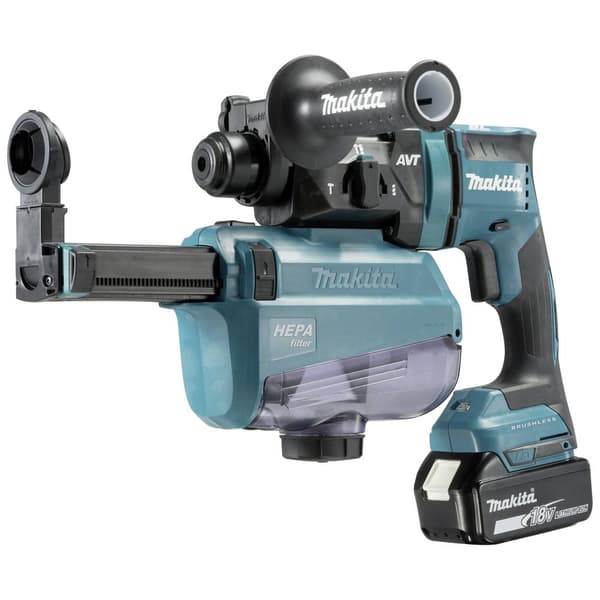 Makita SDS-Plus-Kombihammare batteri 18 V 5 Ah inkl. laddare