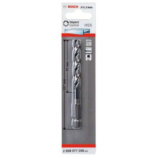 Bosch Accessories 2608577059 Metall-spiralborr 6.50 mm Total längd 107 mm 1 st