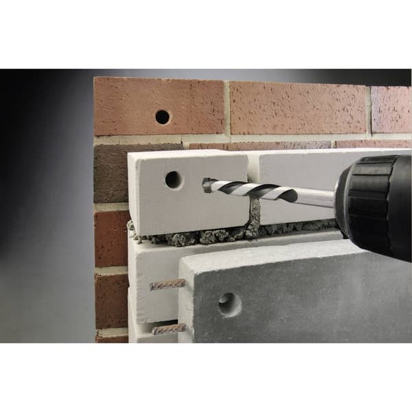 kwb 045060 Krom-molybdenstål Betong-spiralborr 6 mm Total längd 150 mm Cylinderskaft 1 st
