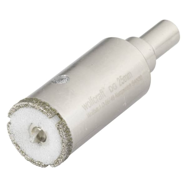 Wolfcraft 5924000 Hålsåg 25 mm diamant-belagd 1 st