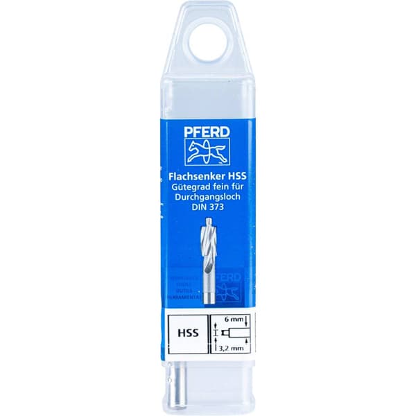 PFERD FLS HSS DIN 373 6,0 F 25203100 Planförsänkare 6 mm HSS 1 st