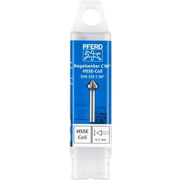 PFERD KES HSSE DIN 335 C90° 6,3 25202126 Konisk försänkare 6.3 mm HSS 1 st