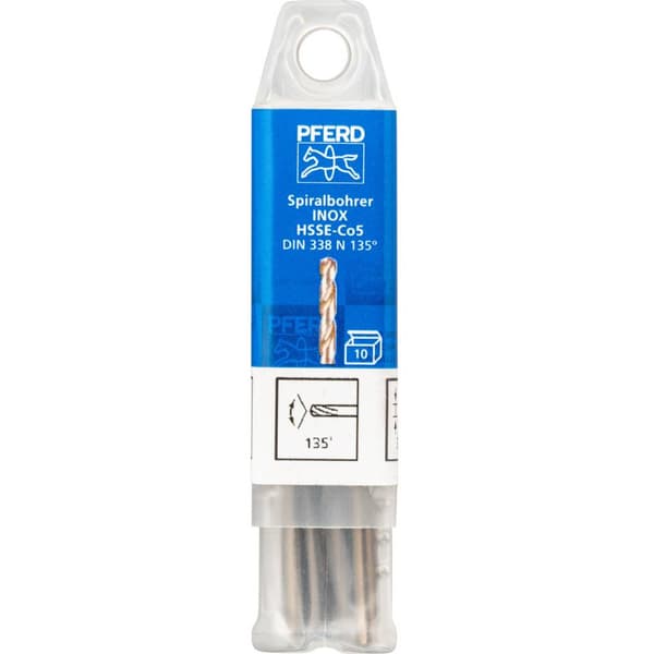 PFERD SPB DIN 338 HSSE N 3,0 INOX 25203553 Spiralborr Total längd 61 mm 10 st