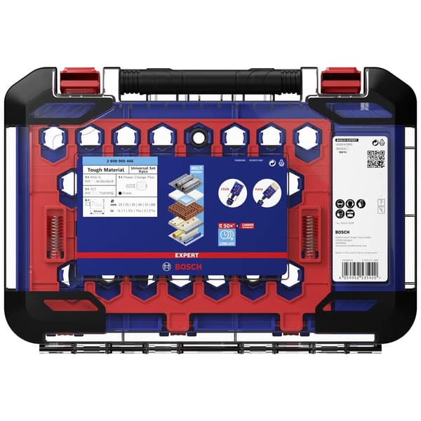 Bosch Accessories EXPERT Tough 2608900446 Hålsågset 9 delar 22 mm, 25 mm, 35 mm, 40 mm, 51 mm, 68 mm 9 st