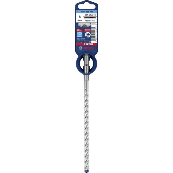 Bosch Accessories EXPERT SDS plus-7X 2608900089 Borrhammare 1 st 8.00 mm Total längd 215 mm SDS-Plus 1 st