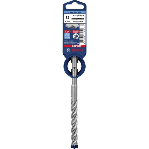 Bosch Accessories EXPERT SDS plus-7X 2608900108 Borrhammare 1 st 12.00 mm Total längd 165 mm SDS-Plus 1 st