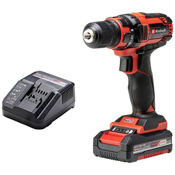 Einhell TC-CD 18/35 Li 4513914 Borrskruvdragare batteri 18 V 1.5 Ah Li-Ion inkl. 1x batteri, inkl. laddare