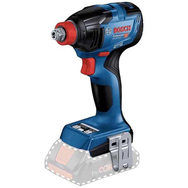 Bosch Professional GDX 18V-210 C 06019J0203 Mutterdragare batteri 18 V Li-Ion inkl. Bluetooth Modul, inkl. 2x batterier