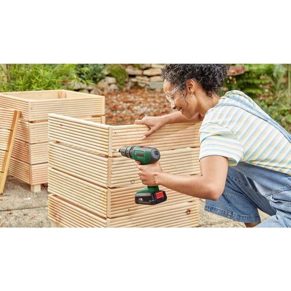 Bosch Home and Garden EasyImpact 18V-40 06039D8107 Borrskruvdragare batteri, Skruvdragare batteri 18 V 2.0 Ah Li-Ion in