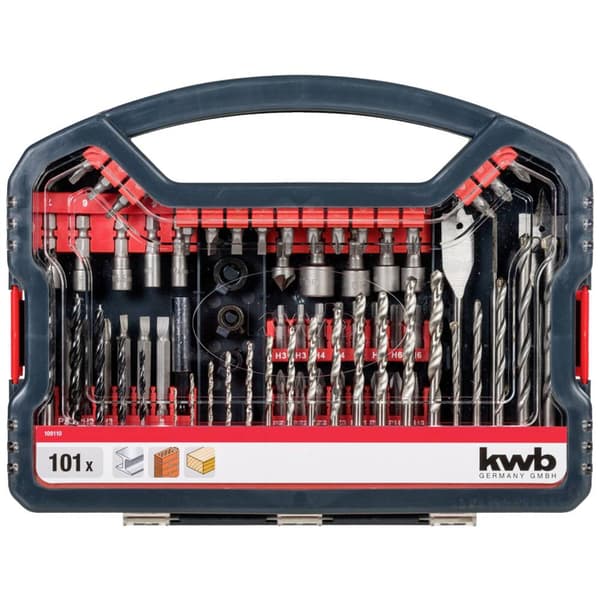 kwb 109110 10 delar Borr- & bitssats