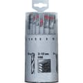 Miniatyrbild 1 av 3: kwb 429690 HSS Metall-spiralborrset 18 delar 3 mm, 4 mm, 5 mm, 6 mm, 8 mm, 10 mm DIN 338 Cylinderskaft 18 st