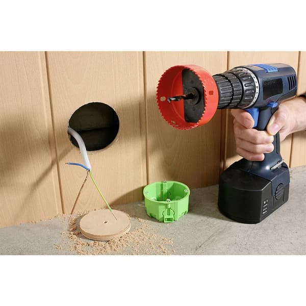kwb 109178 Hålsågset 8 delar 68 mm, 76 mm, 89 mm, 102 mm, 127 mm 8 st