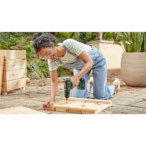 Bosch Home and Garden EasyDrill 18V-40 06039D8002 Borrskruvdragare batteri 18 V 1.5 Ah Li-Ion inkl. 2x batterier, inkl.