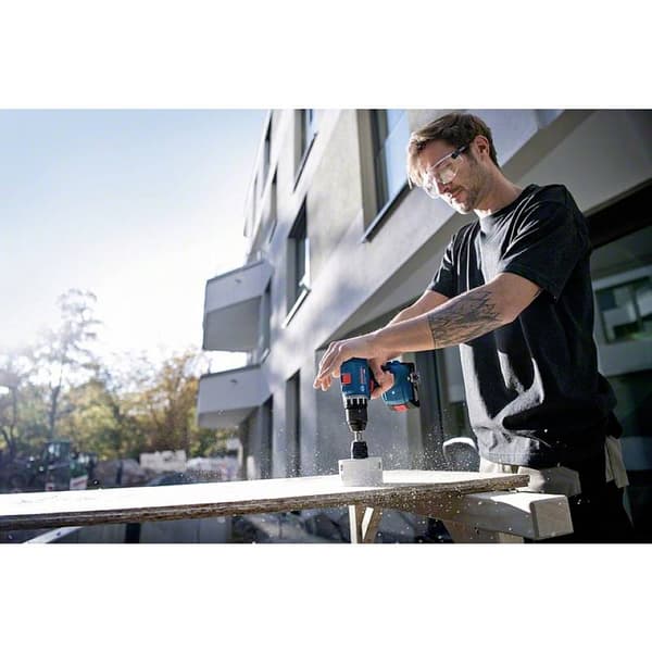 Bosch Professional GSR 18V-45 06019K3203 Borrskruvdragare batteri 18 V 2.0 Ah Li-Ion inkl. 2x batterier, inkl. laddare,