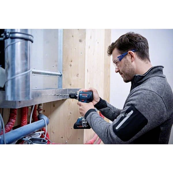 Bosch Professional GSR 18V-90 C 06019K6004 Borrskruvdragare batteri 18 V 4.0 Ah Li-Ion inkl. 2x batterier, inkl. laddar