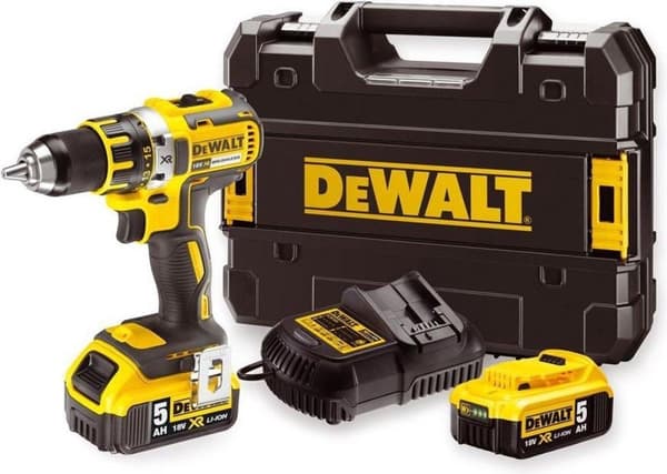 DEWALT DCD791P2 akkuruuvi/pora 18V 5.0AH Li-ion T-STAKissa