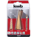 Miniatyrbild 2 av 3: kwb 525890 Försänkningsborr-set 3 delar 3 st