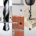 Miniatyrbild 3 av 3: kwb 109155 HSS Borrsats 9 delar 3 mm, 4 mm, 5 mm, 6 mm, 8 mm 1/4 9 st