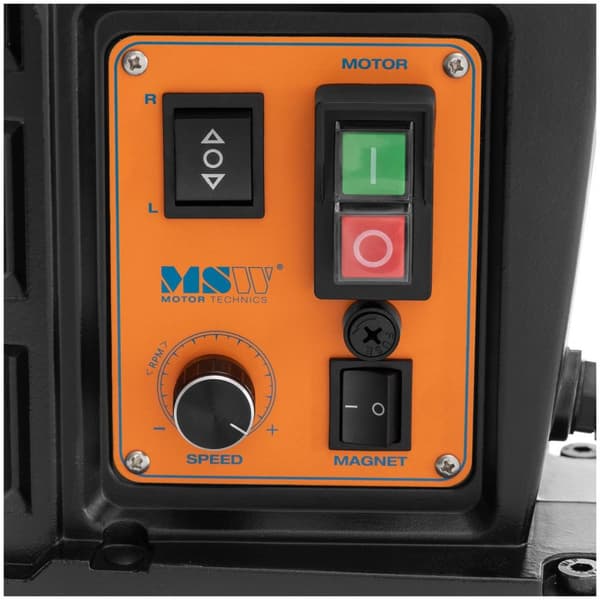 MSW Magnetborrmaskin - 1680 W - 395 RPM - Weldon skaft 19 mm - Laser