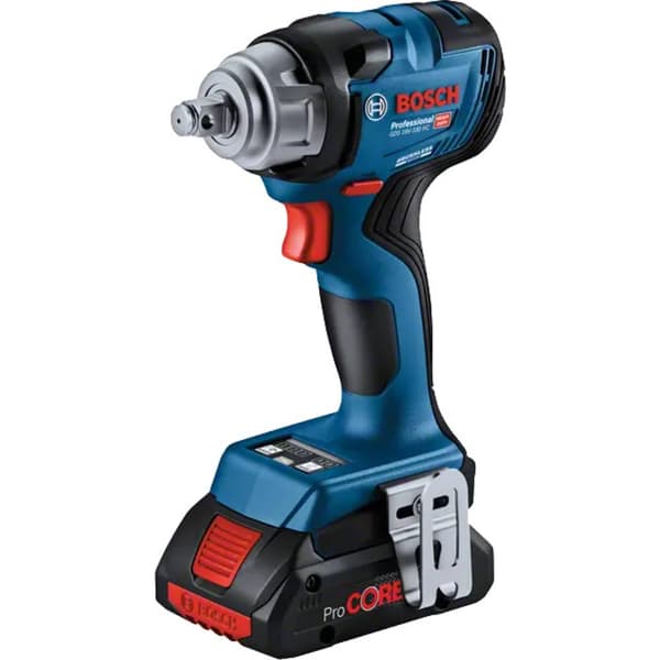 Bosch Professional GDS 18V-330 HC 06019L5002 Mutterdragare batteri 18 V Li-Ion inkl. 2x batterier, inkl. laddare, inkl.