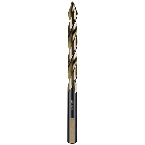 RUKO 259090E HSSE-Co 5 Metall-spiralborr 9 mm Total längd 125 mm DIN 338 3-skaft 1 st