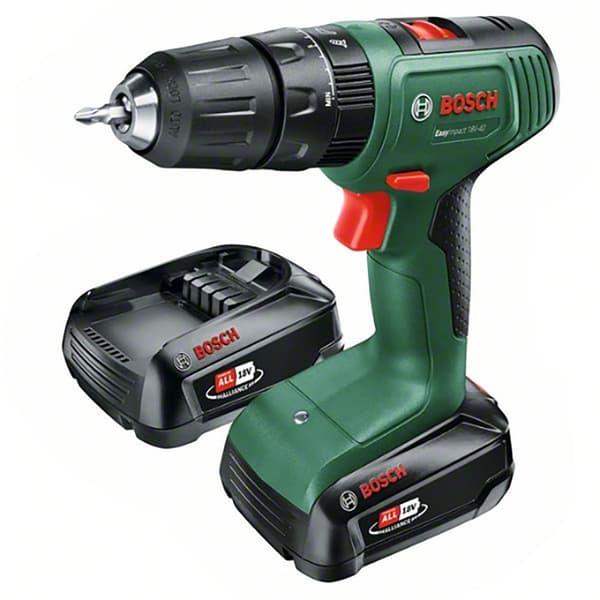 Bosch Professional Hammarborr Easyimpact 18v-40 2x2.0ah Silver