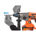 Miniatyrbillede 7 af 10: Powerplus Hammerboremaskine Powdp15680 40v Søvfarvet