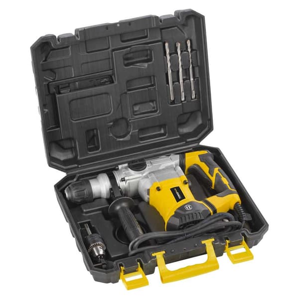 Powerplus Hammerboremaskine Powx11721 1200w Søvfarvet