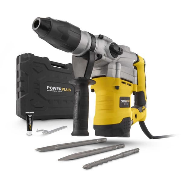 Powerplus Hammerboremaskine Powx1179 1600w Søvfarvet
