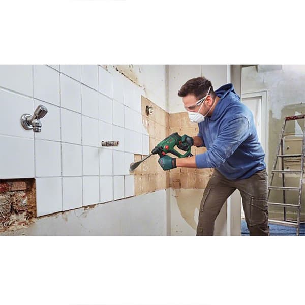 Bosch Professional Nedrivningshammer Universalhammer 18v 2x2.5ah Søvfarvet