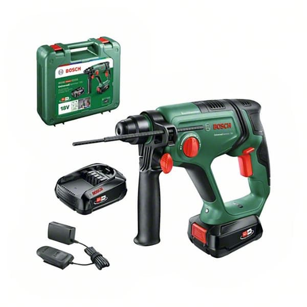 Bosch Professional Nedrivningshammer Universalhammer 18v 2x2.5ah Søvfarvet