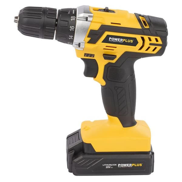 Powerplus Akku Boremaskine Powx00501 20v Søvfarvet