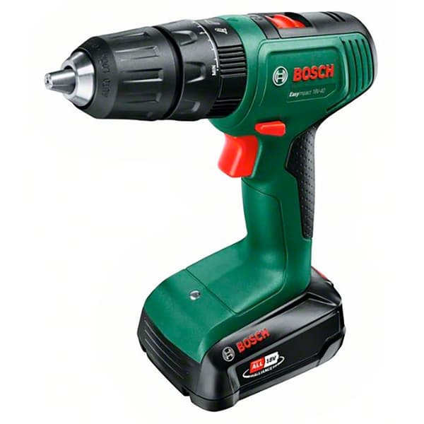 Bosch Professional Akku Boremaskine Easyimpact 18v-40 Sbx 241ac 2x1.5ah Søvfarvet