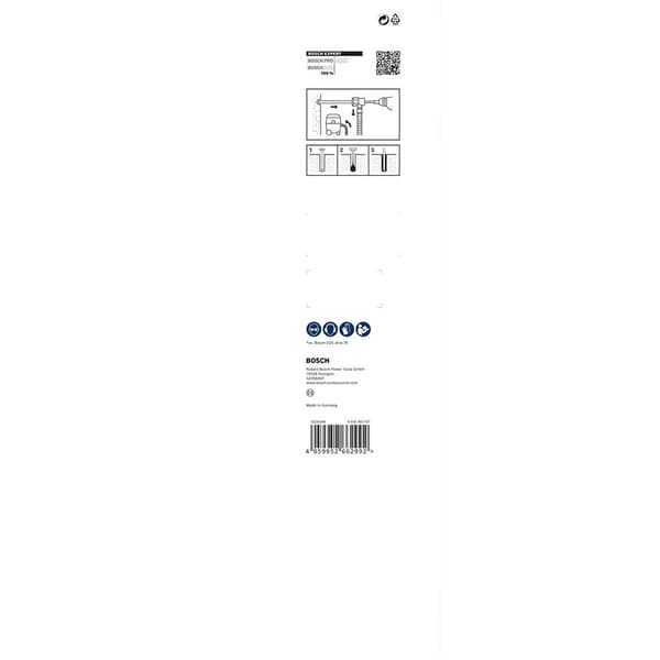 Bosch Professional Forstærket Betonhammerbor Med Støvsugning Sds Clean Plus-8x 14x200x350 Mm Søvfarvet
